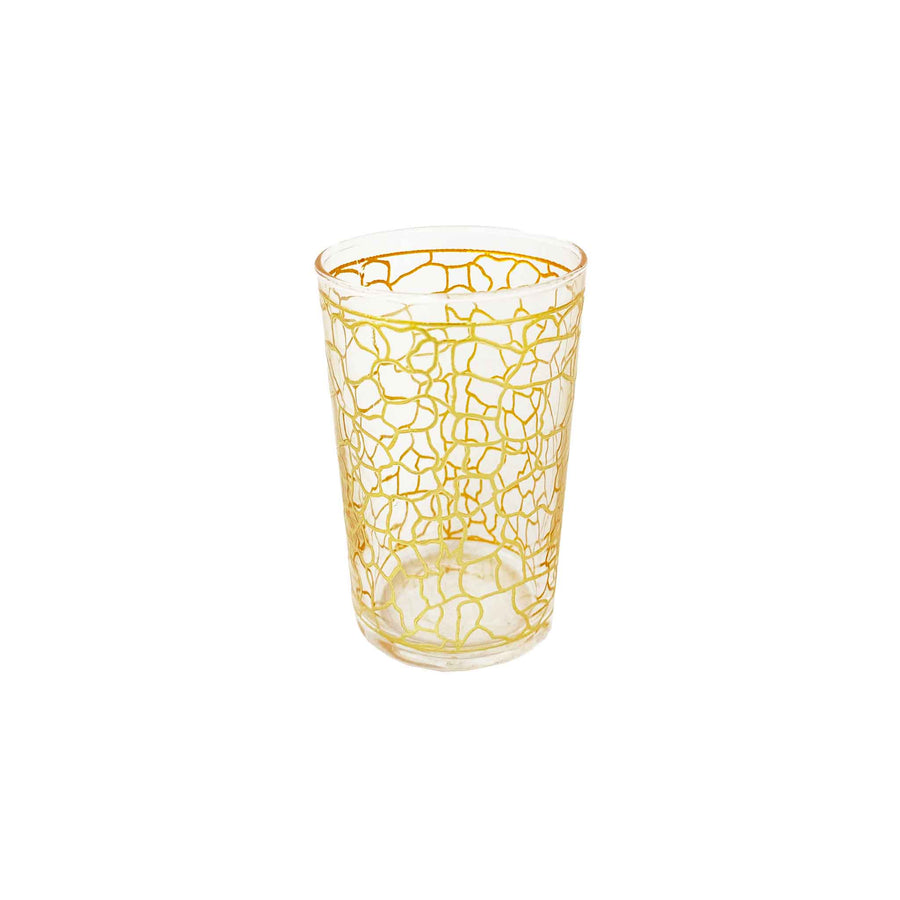SCENTS & FEEL GOLD WEB TEA GLASS
