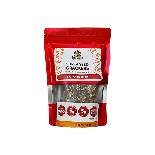 SEED ROUND EVERYTHING BAGEL CRACKERS 4.6oz