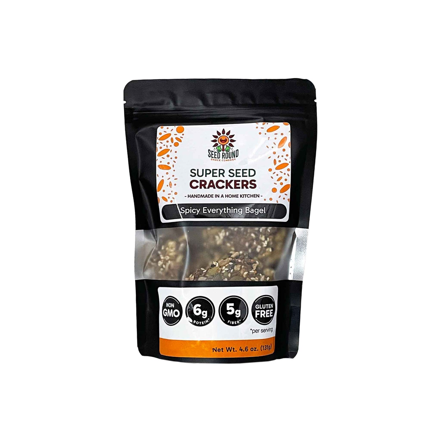 SEED ROUND SPICY EVERYTHING BAGEL CRACKERS 4.6oz