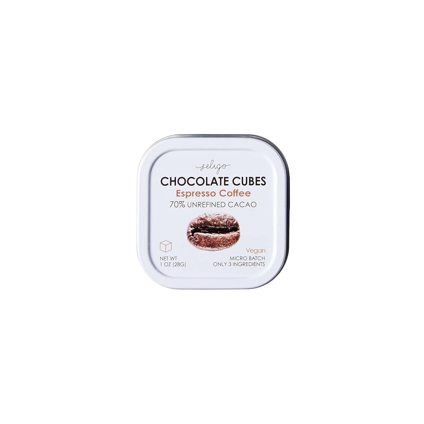 SELIGO COFFEE 70% DARK CHOCOLATE CUBES