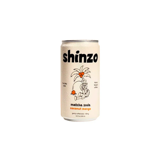 SHINZO COCONUT MANGO MATCHA SODA 8.4oz