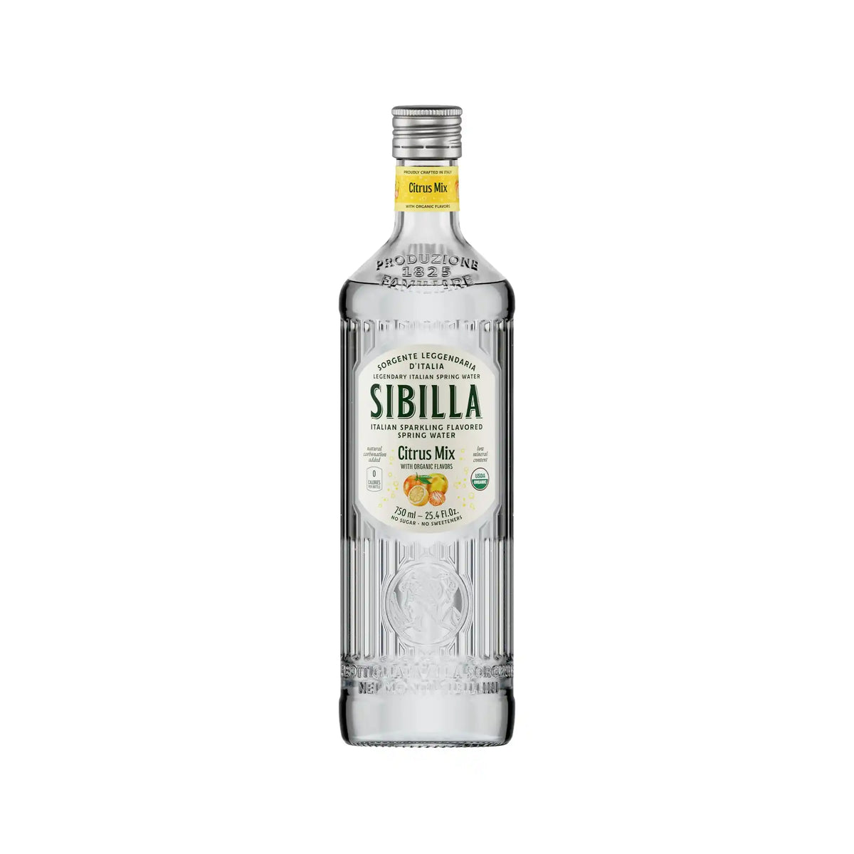 SIBILLA CITRUS MIX ITALIAN SPARKLING SPRING WATER 750ml