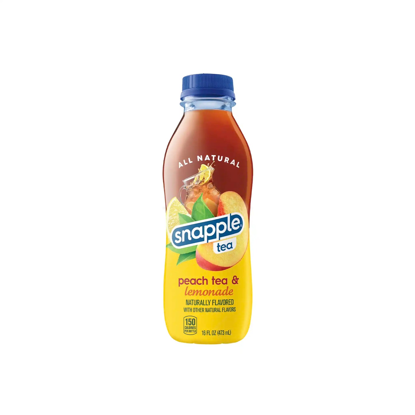 SNAPPLE PEACH TEA & LEMONADE 16oz
