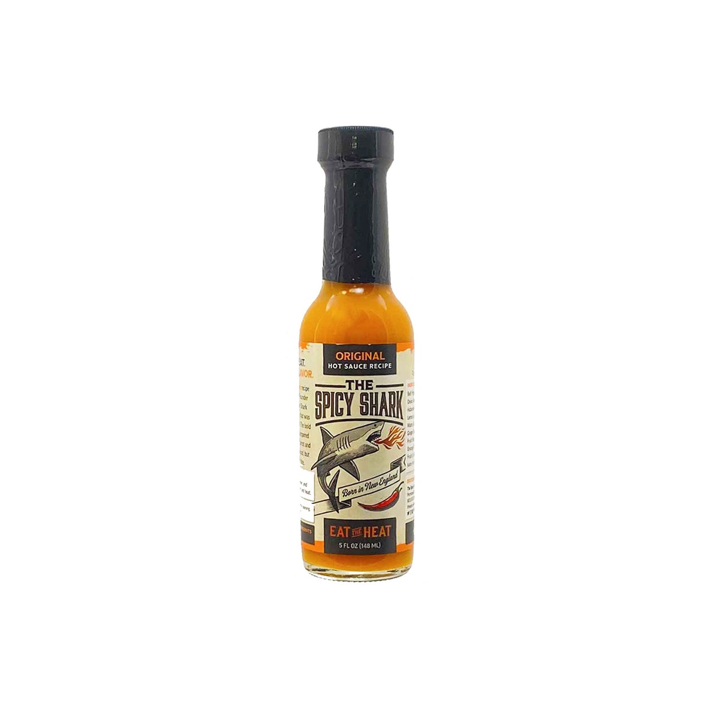 SPICY SHARK ORIGINAL HABANERO HOT SAUCE 5oz