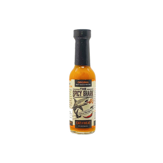 SPICY SHARK ORIGINAL HABANERO HOT SAUCE 5oz