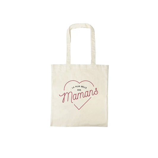 JUSTE UN TSHIRT "UN PLUS BELLE DES MAMAS" TOTE BAG