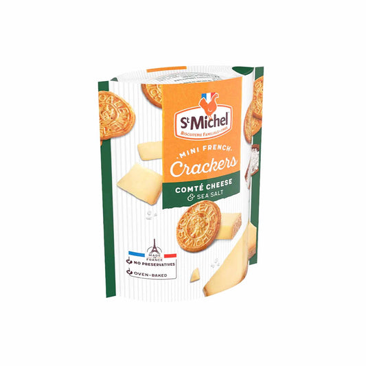 ST MICHEL COMTE & SEA SALT SAVORY BISCUITS 70g