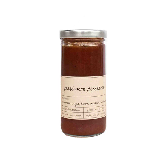 STONE HOLLOW PERSIMMON PRESERVES 8oz