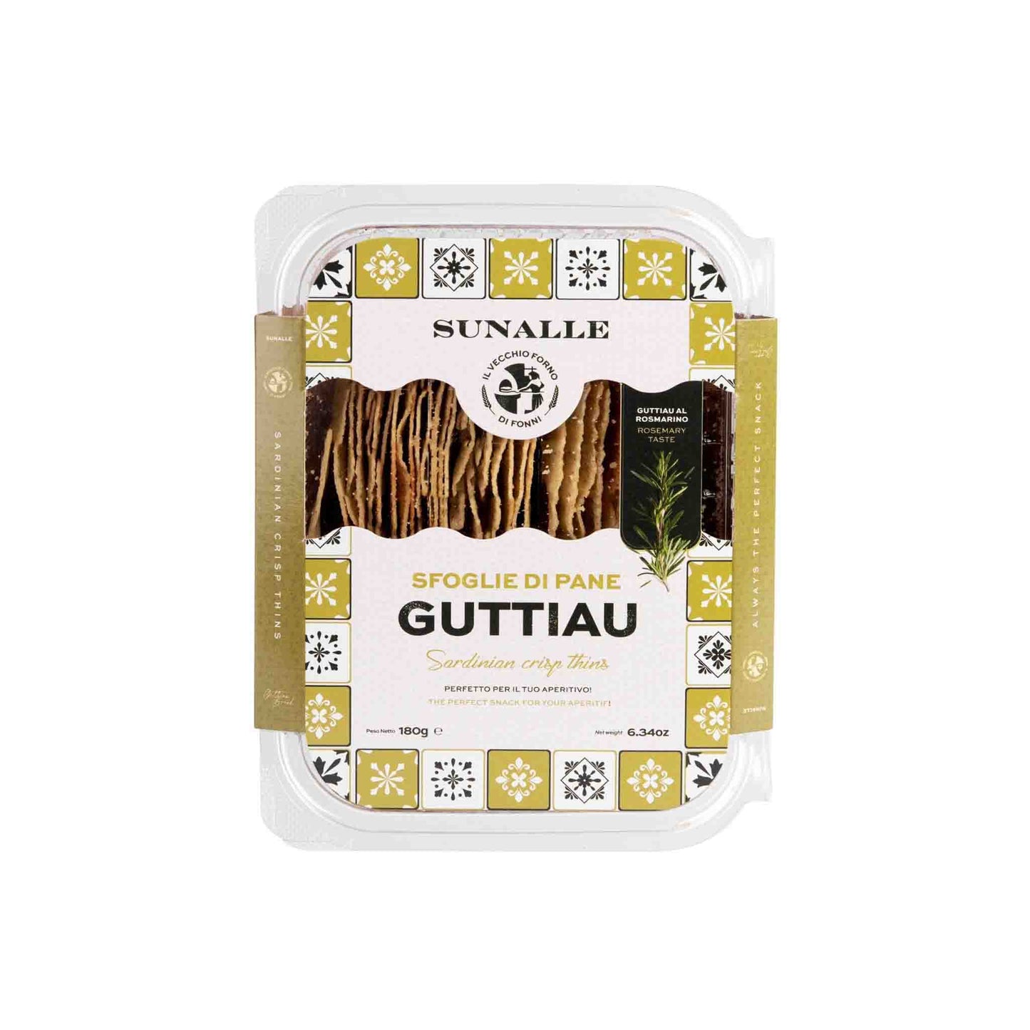 SUNALLE GUTTIAU SARDINIAN CRISP THINS CLASSIC 180g