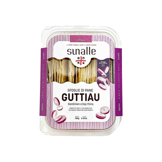 SUNALLE GUTTIAU SARDINIAN CRISP THINS ONION FLAVOR 180g