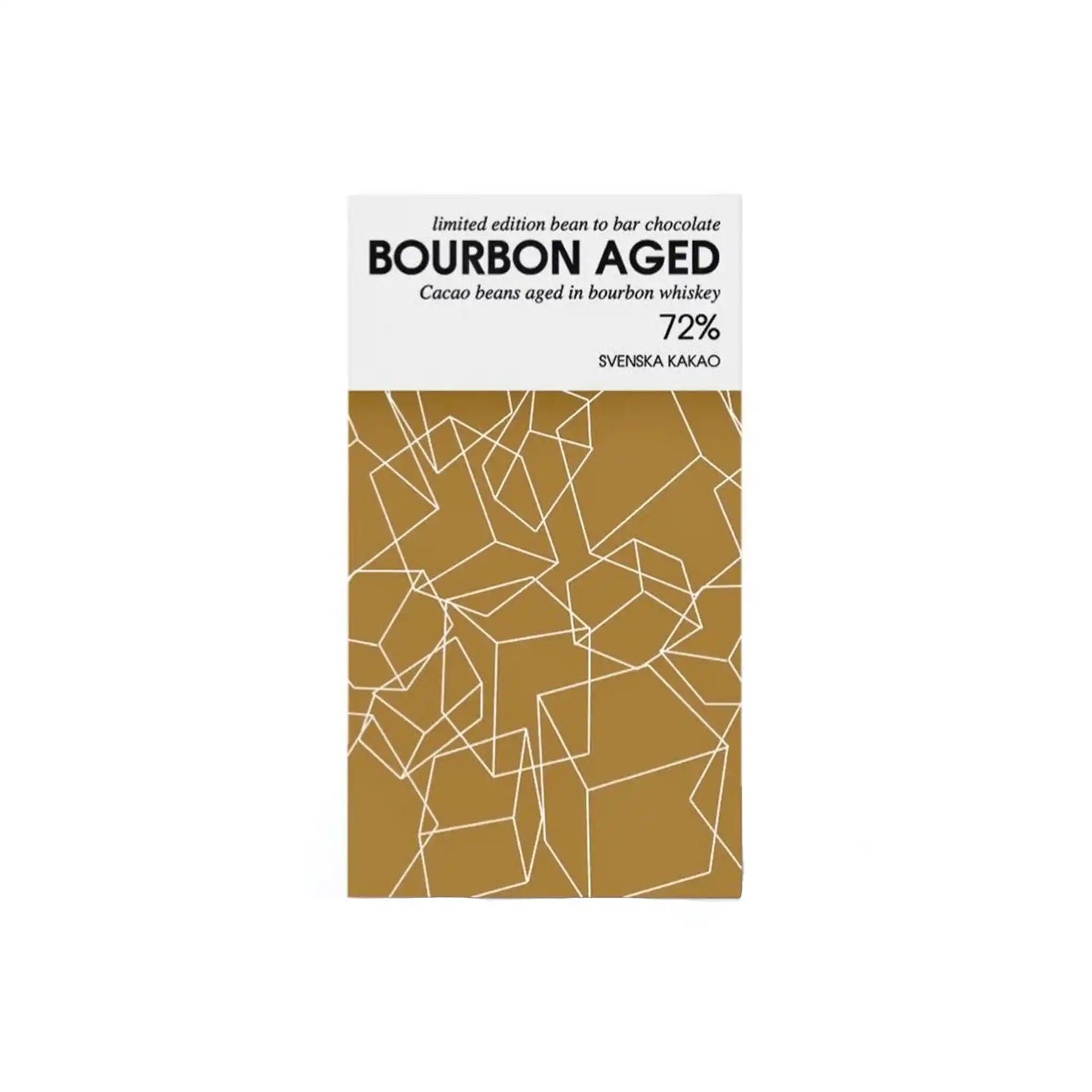 SVENSKA BOURBON AGED 72% DARK CHOCOLATE BAR 50g