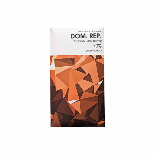 SVENSKA DOMINICAN REPUBLIC 70% DARK CHOCOLATE 50g