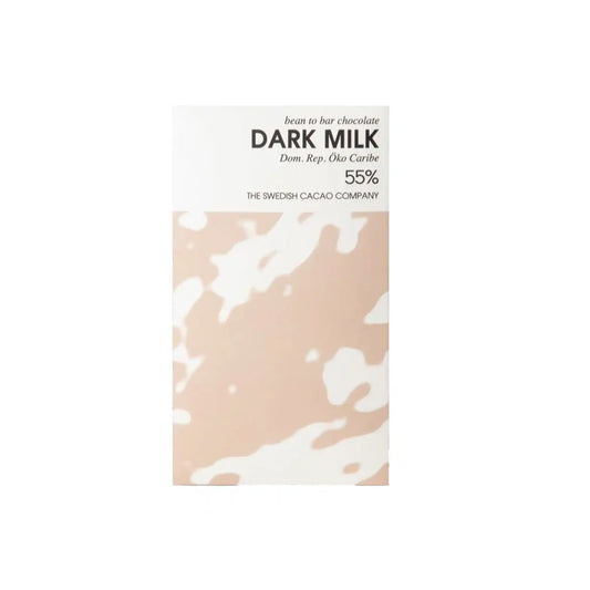 SVENSKA KAKAO 55% DARK MILK CHOCOLATE 50g
