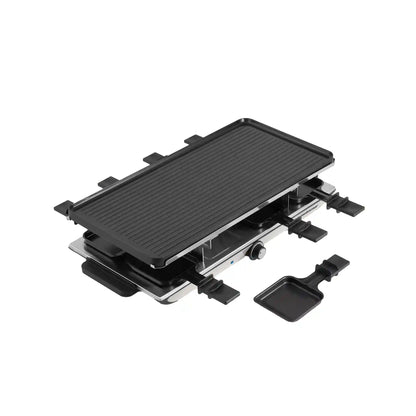 SWISSMAR GENEVA NON-STICK CAST-ALUMINUM RACLETTE SET