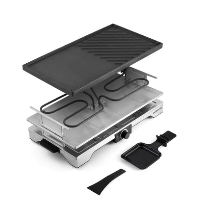 SWISSMAR VERSO CAST IRON RACLETTE SET