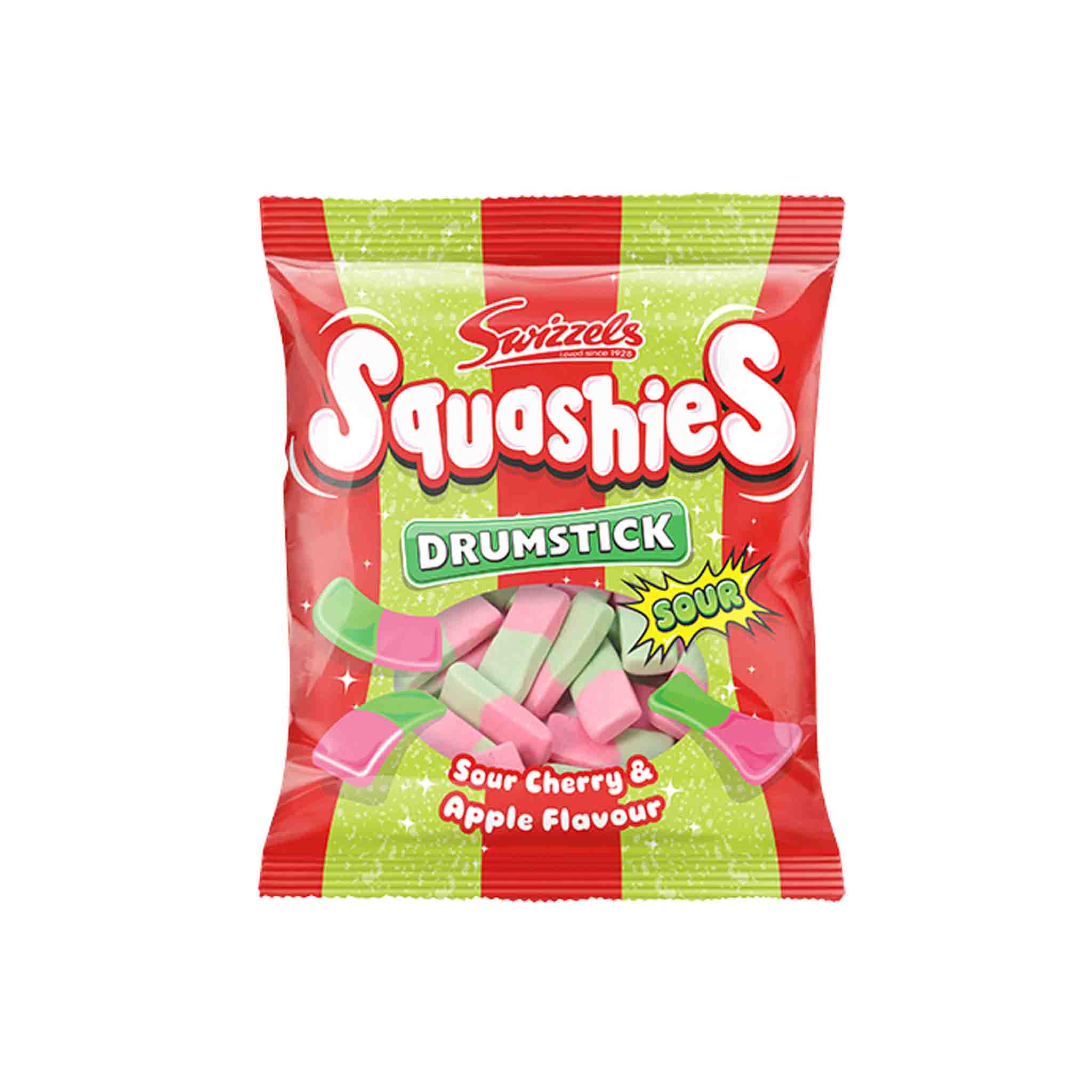 SWIZZELS SQUASHIES SOUR CHERRY & APPLE 140g – monsieur marcel