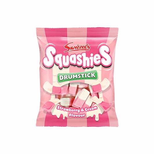 SWIZZELS SQUASHIES STRAWBERRY CREAM 140g