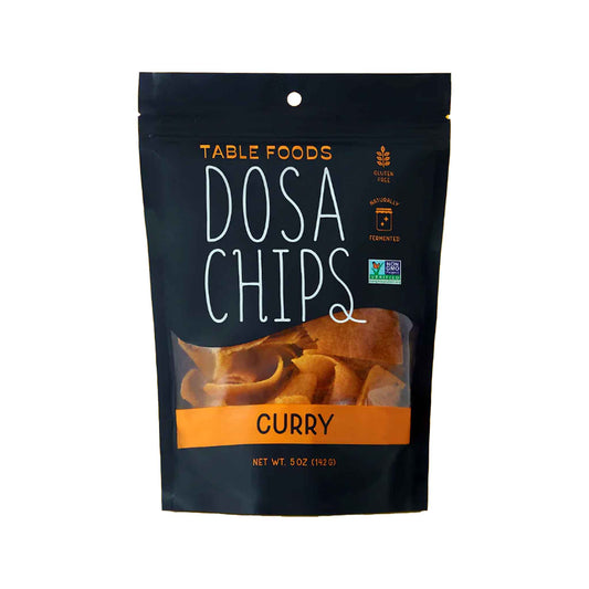 TABLE FOODS DOSA CHIPS CURRY 5oz