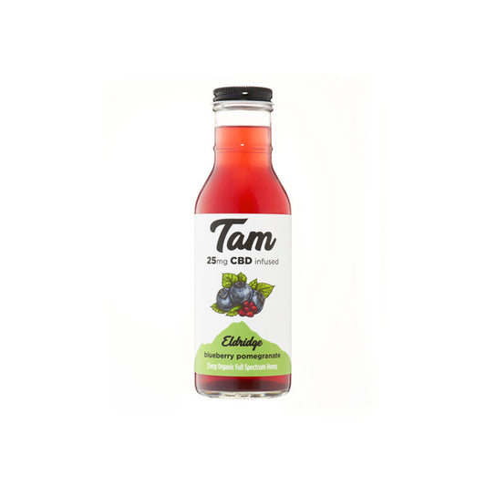 TAM ELDRIDGE BLUEBERRY POMEGRANATE WITH INFUSED CBD 12oz