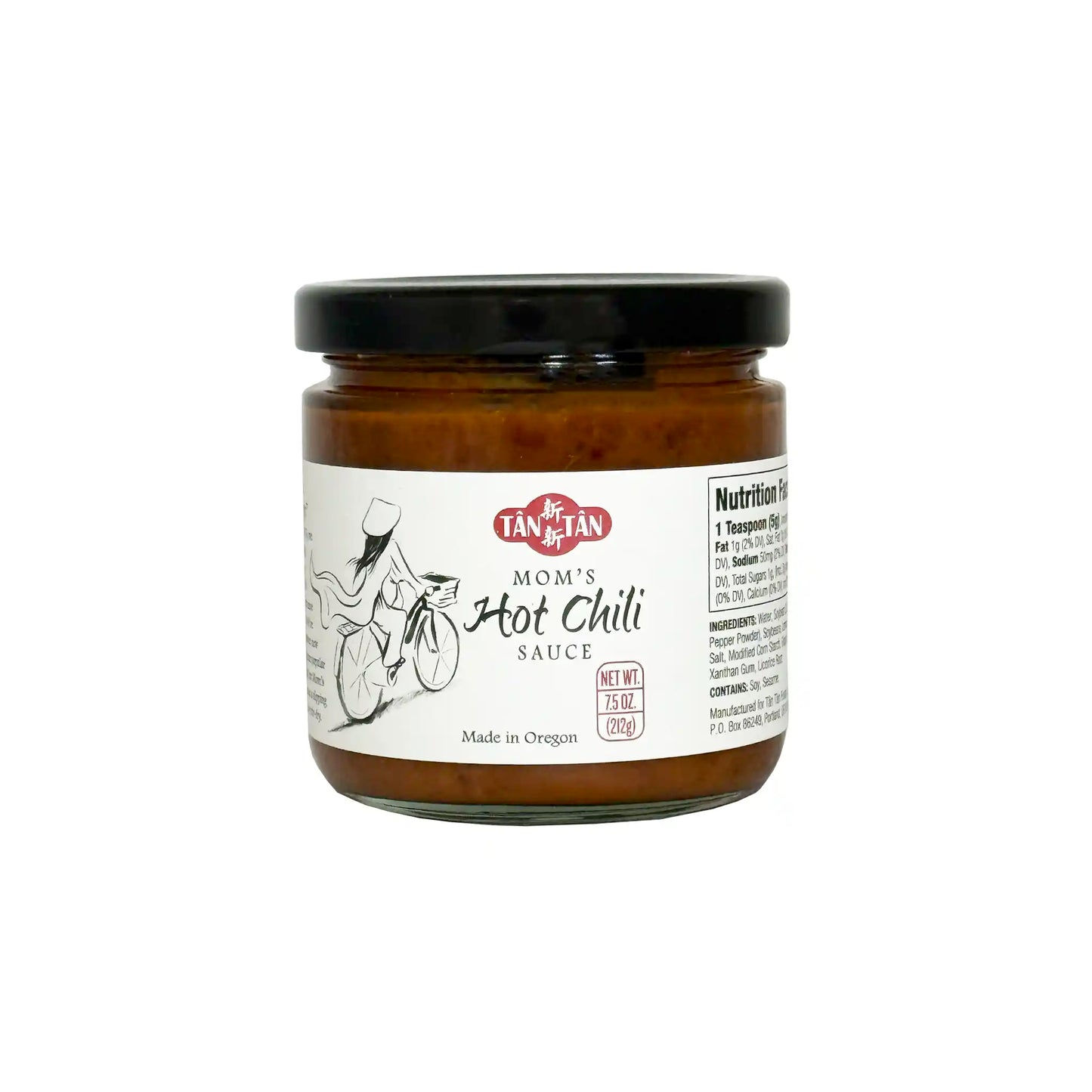 TAN TAN MOM'S HOT CHILI SAUCE 7.5oz