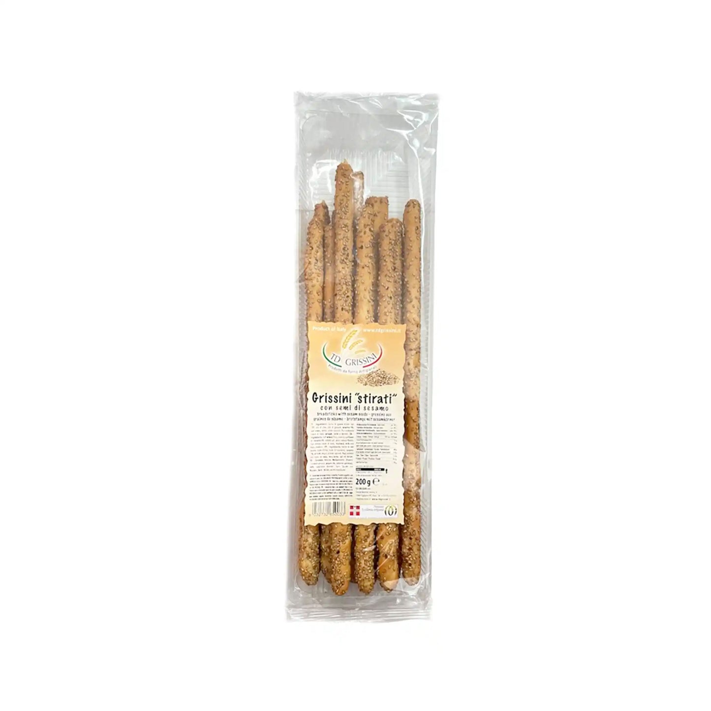TD GRISSINI SESAME BREAD STICKS 200g