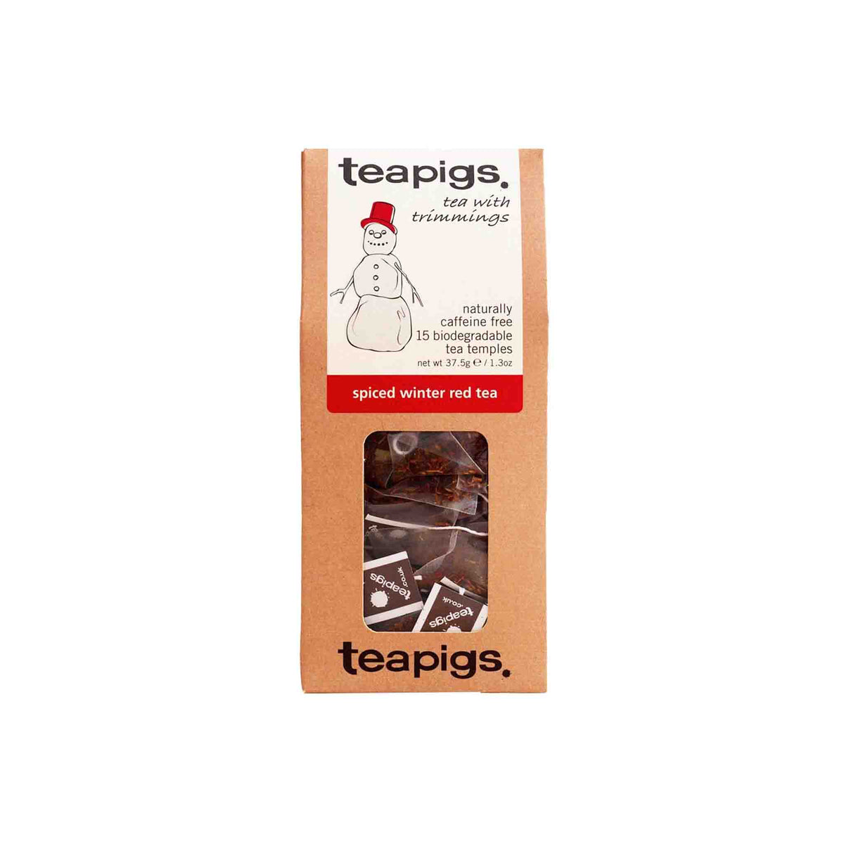 TEAPIGS SPICED WINTER RED TEABAGS 15ct 1.3oz – monsieur marcel gourmet ...