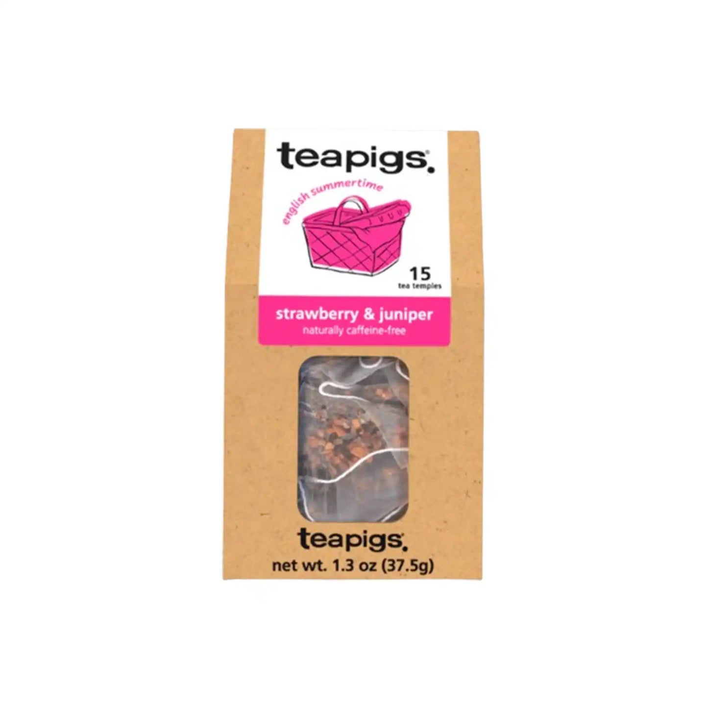 TEAPIGS STRAWBERRY & JUNIPER 15ct 1.3oz