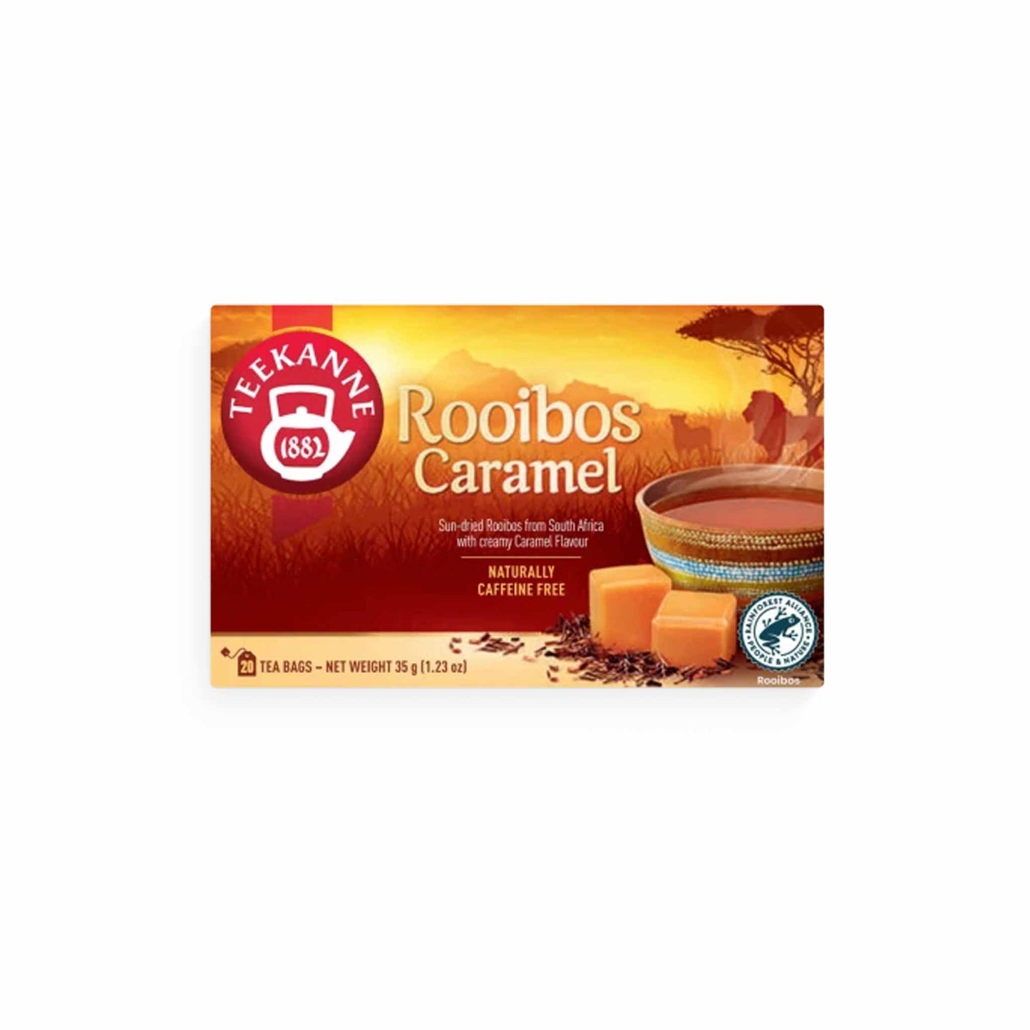 TEEKANNE ROOIBOS CARAMEL TEA 35g
