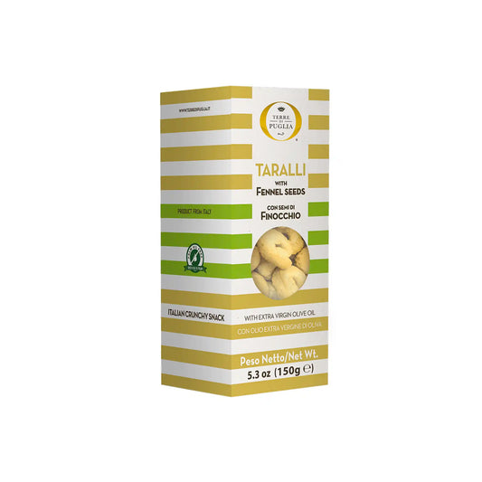 TERRE DI PUGLIA FENNEL TARALLI 150g