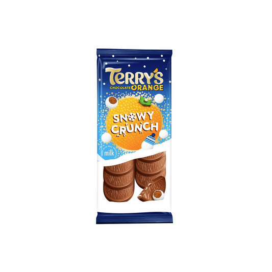 TERRY'S CHOCOLATE ORANGE SNOWY CRUNCH BAR 90g