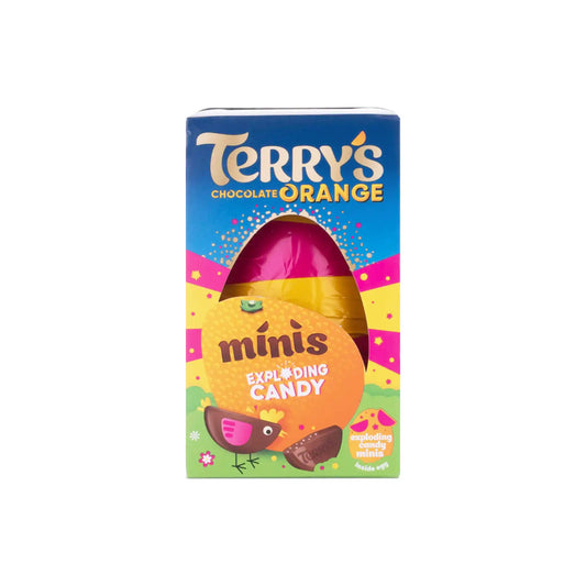 TERRY'S ORANGE MILK CHOCOLATE EGG WITH EXPLODING CANDY MINI 91g