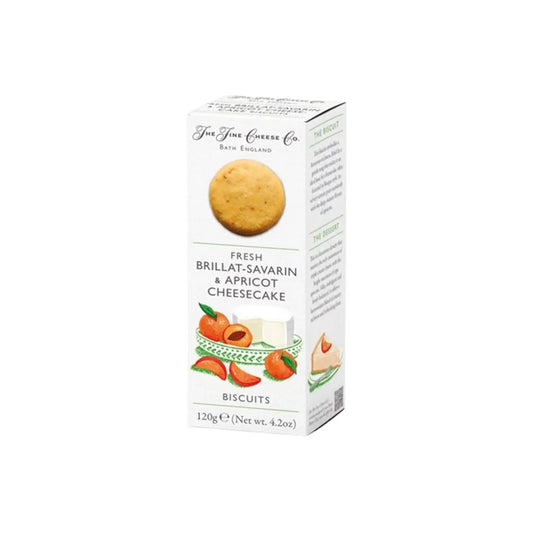 THE FINE CHEESE COMPANY BRILLAT SAVARIN APRICOT CHEESECAKE COOKIES 120g