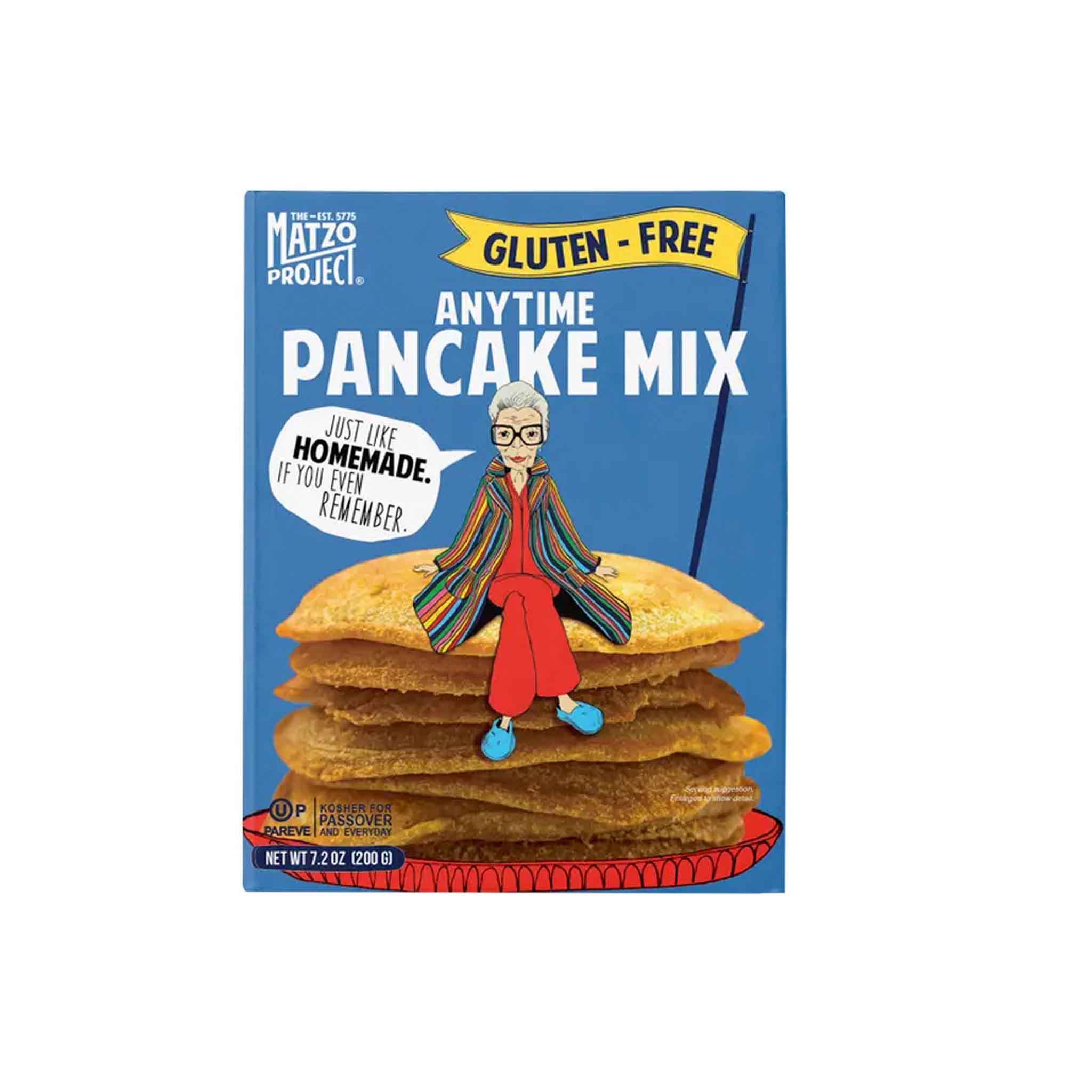 まるとも THE MATZO PROJECT GLUTEN-FREE ANYTIME PANCAKE MIX 7.2oz – monsieur