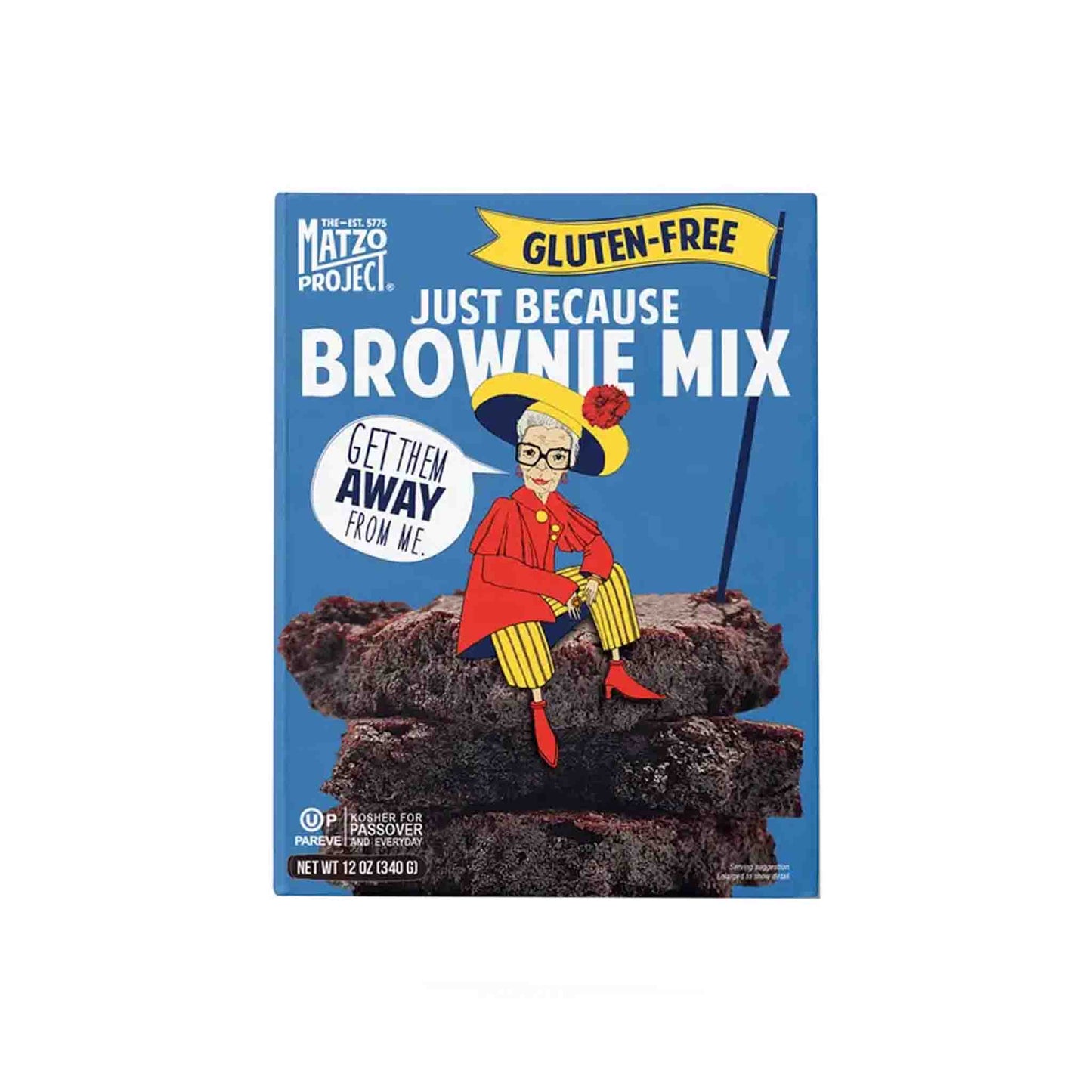 THE MATZO PROJECT GLUTEN-FREE BROWNIE MIX 12oz
