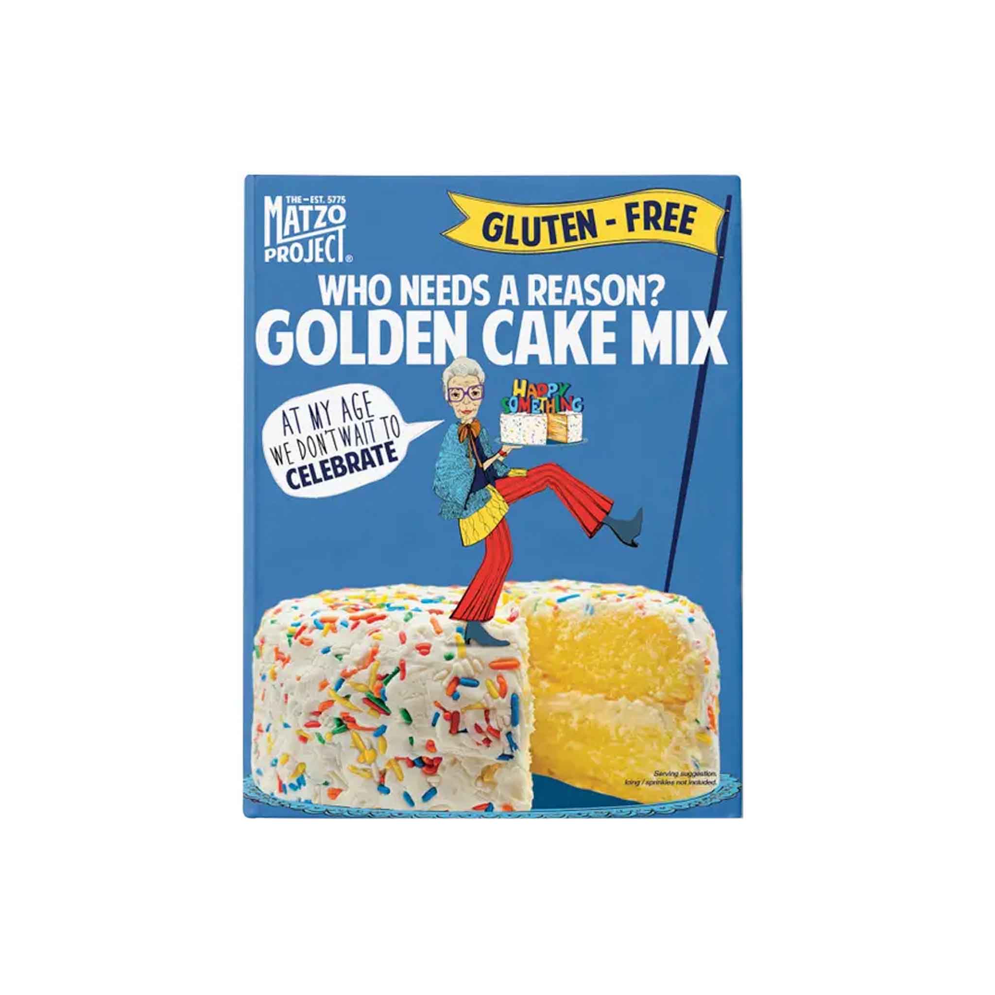 THE MATZO PROJECT GLUTEN-FREE GOLDEN CAKE MIX 12oz – monsieur
