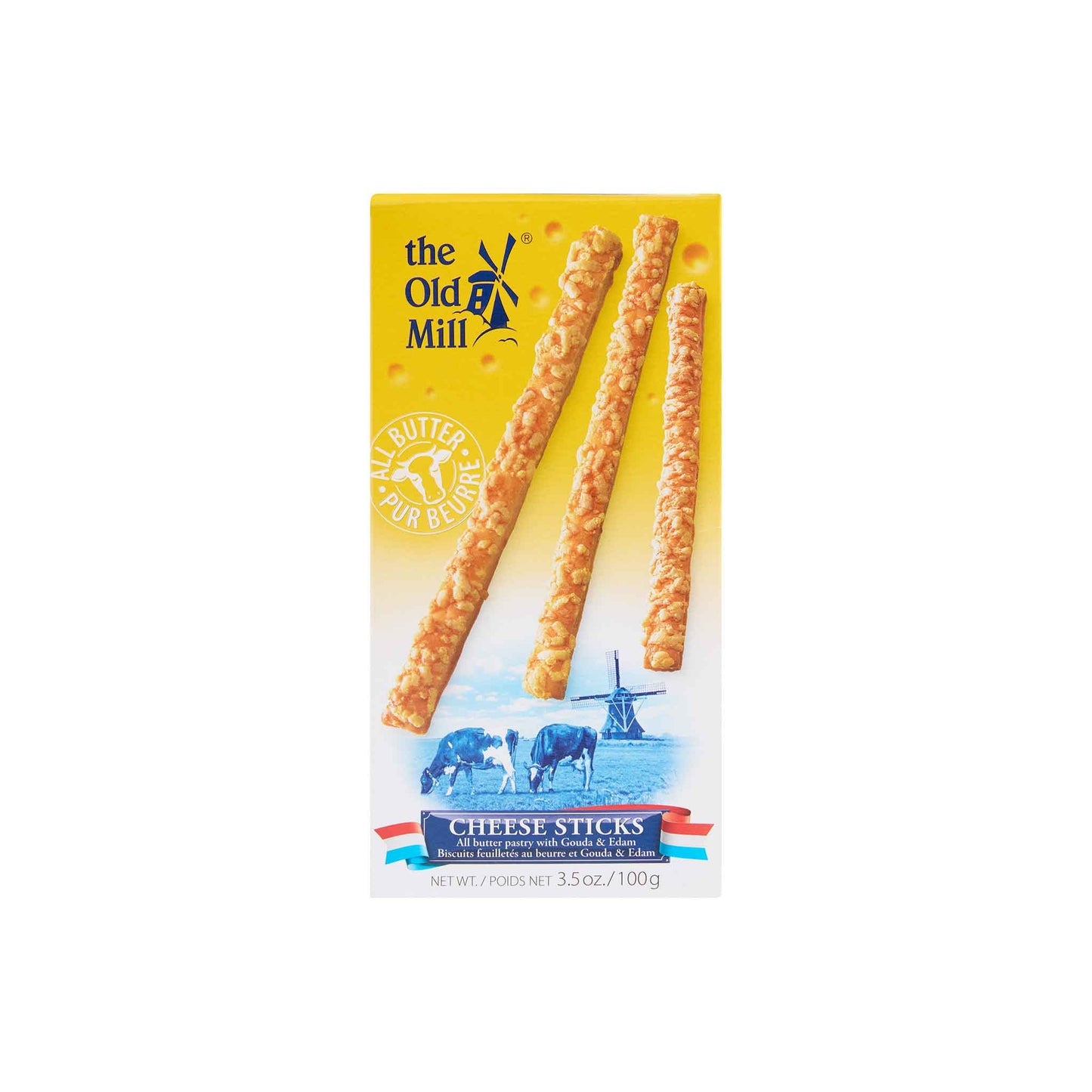 THE OLD MILL GOUDA & EDAM CHEESE STICKS 3.5oz