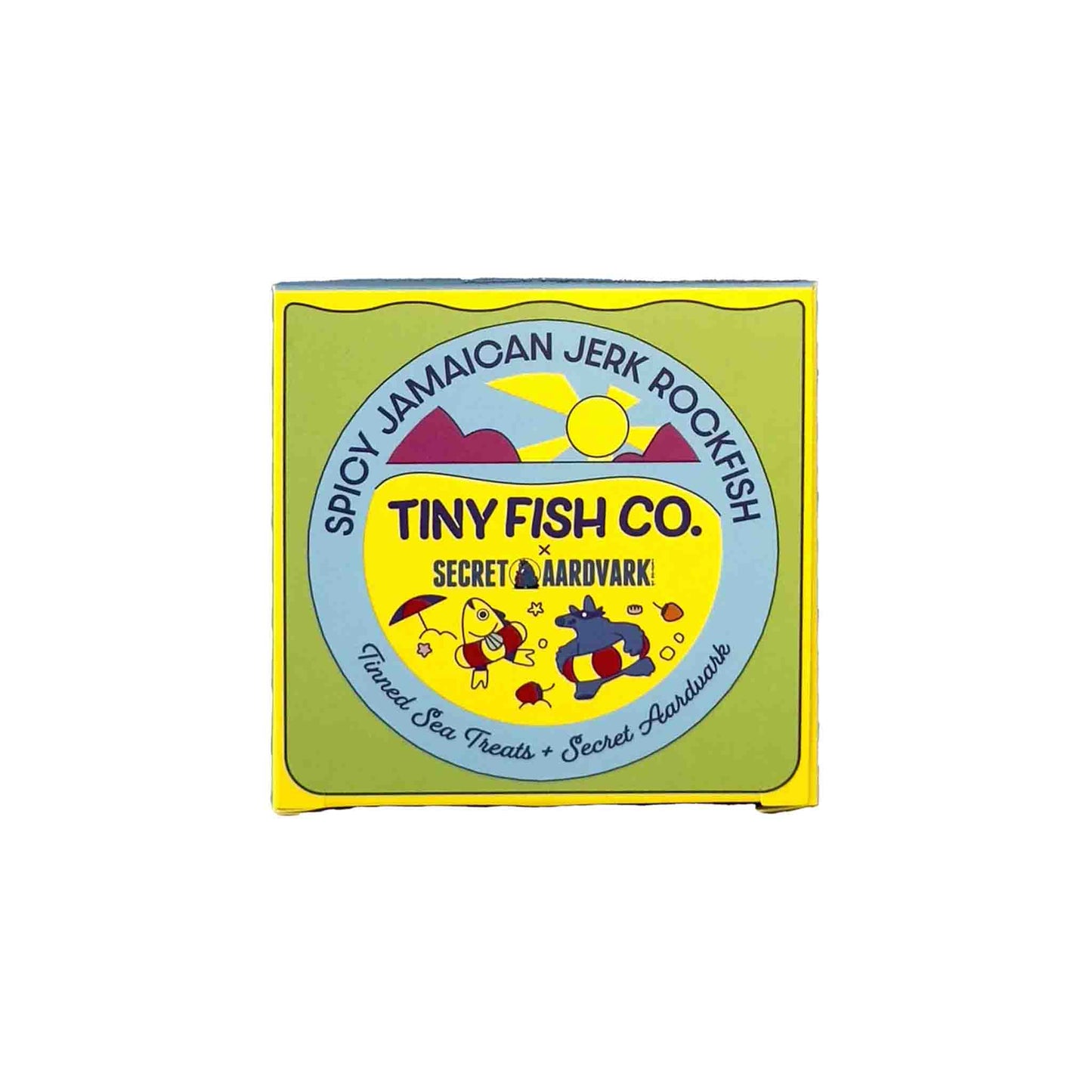 TINY FISH CO. SPICY JAMAICAN JERK ROCKFISH 3.5oz