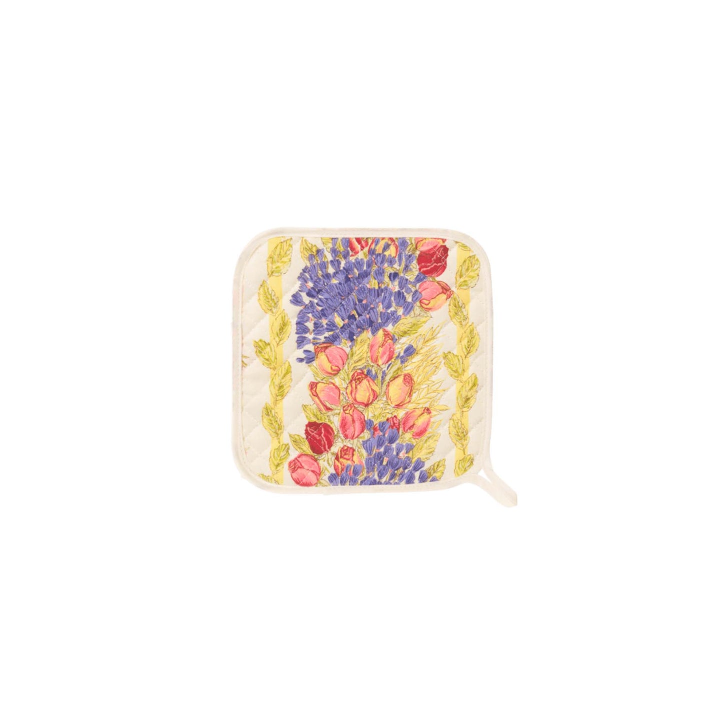 TISSUS TOSELLI ROSE LAVANDE POTHOLDER