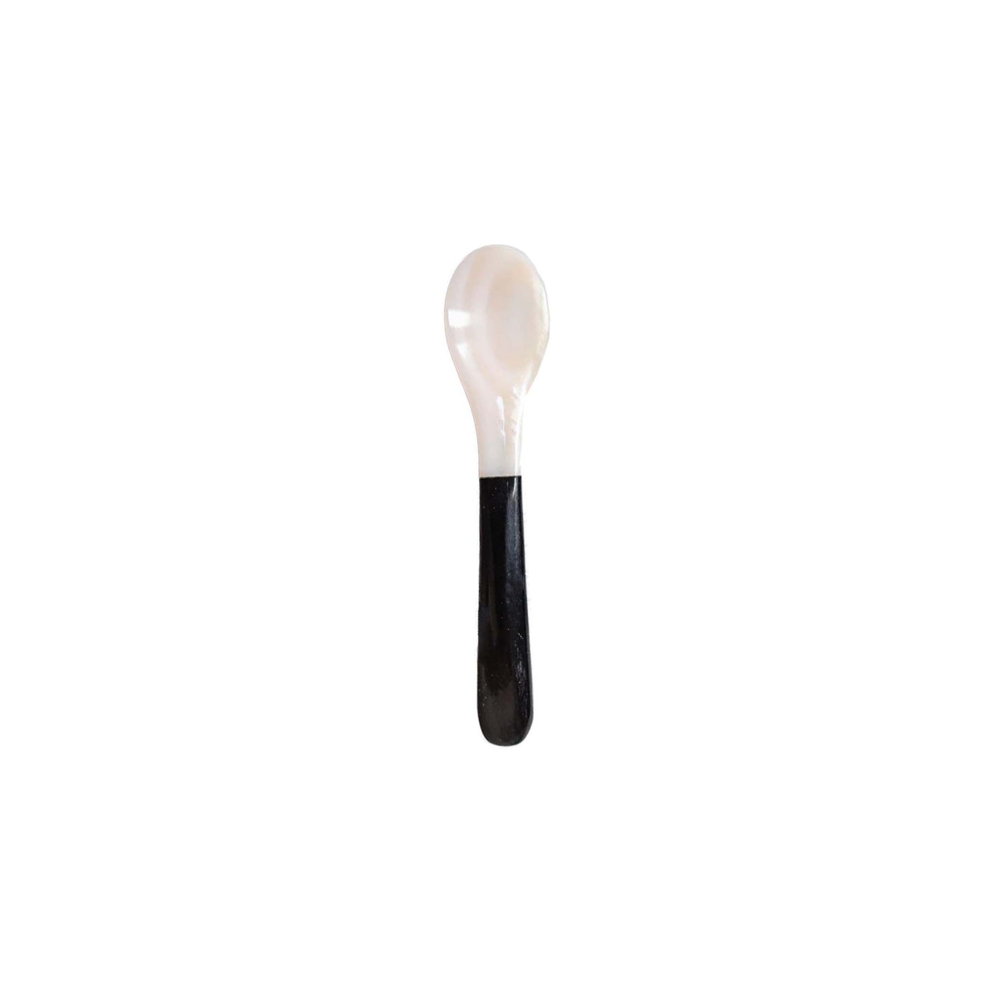 TONKIN BLAK HONG MEDIUM BLACK SEASHELL SPOON