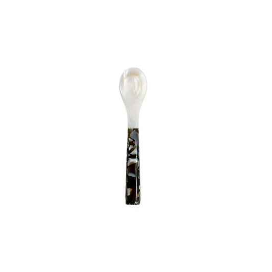 TONKIN BLA MOTHER OF PEARL SEASHELL SPOON