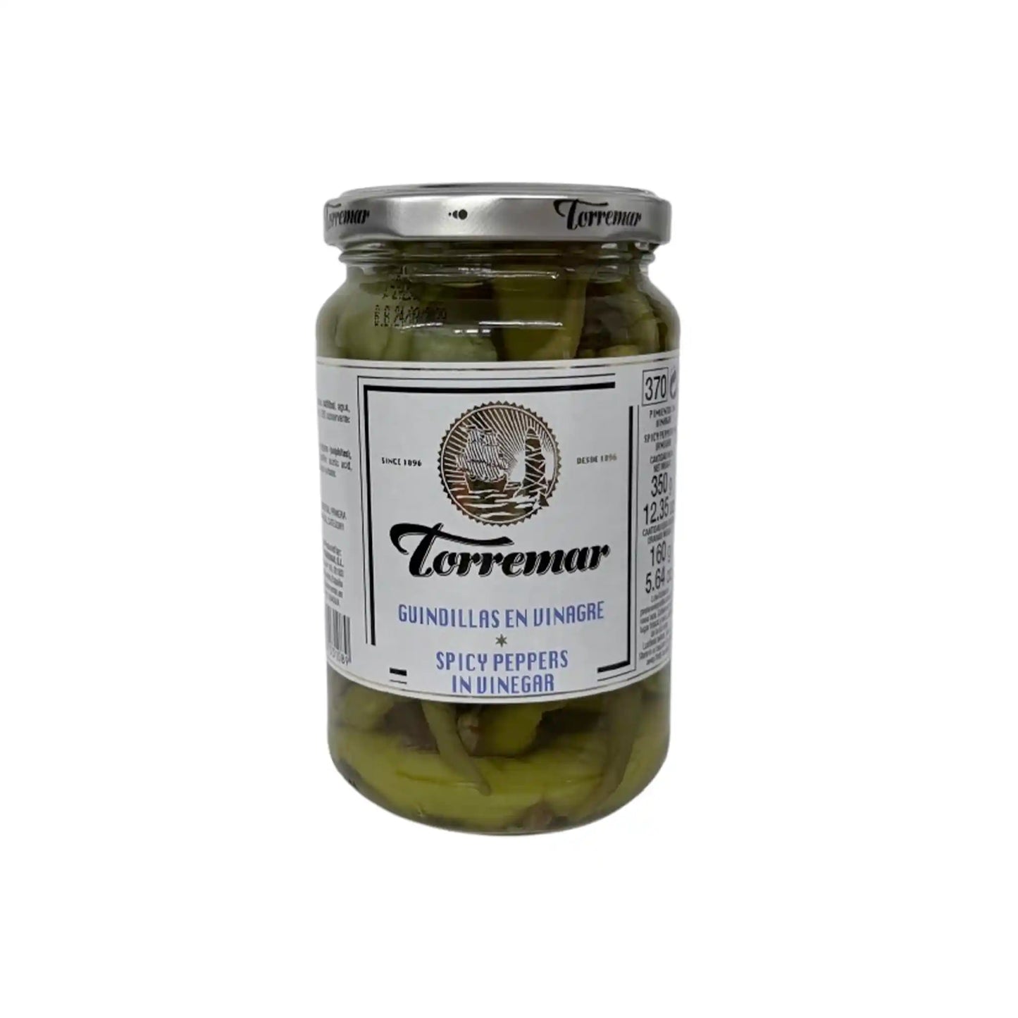 TORREMAR SPICY PEPPERS GUINDILLAS IN VINEGAR 350g