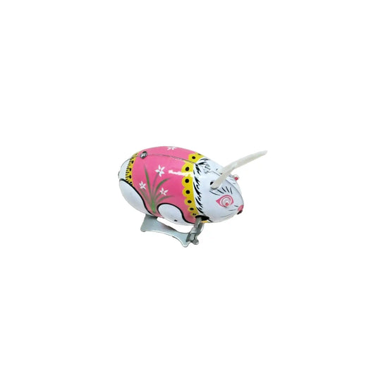 TRIBAL TIN JUMPING RABBIT TOY