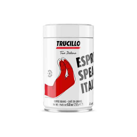TRUCILLO ESPRESSO SPEAKS ITALIAN COFFEE BEANS 250g