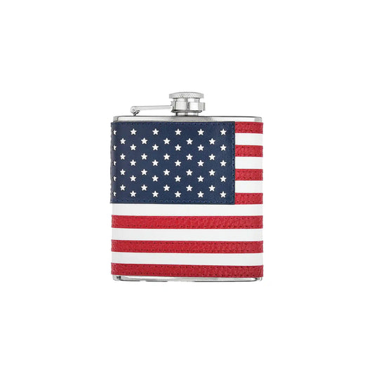 TRUE AMERICAN FLAG FLASK