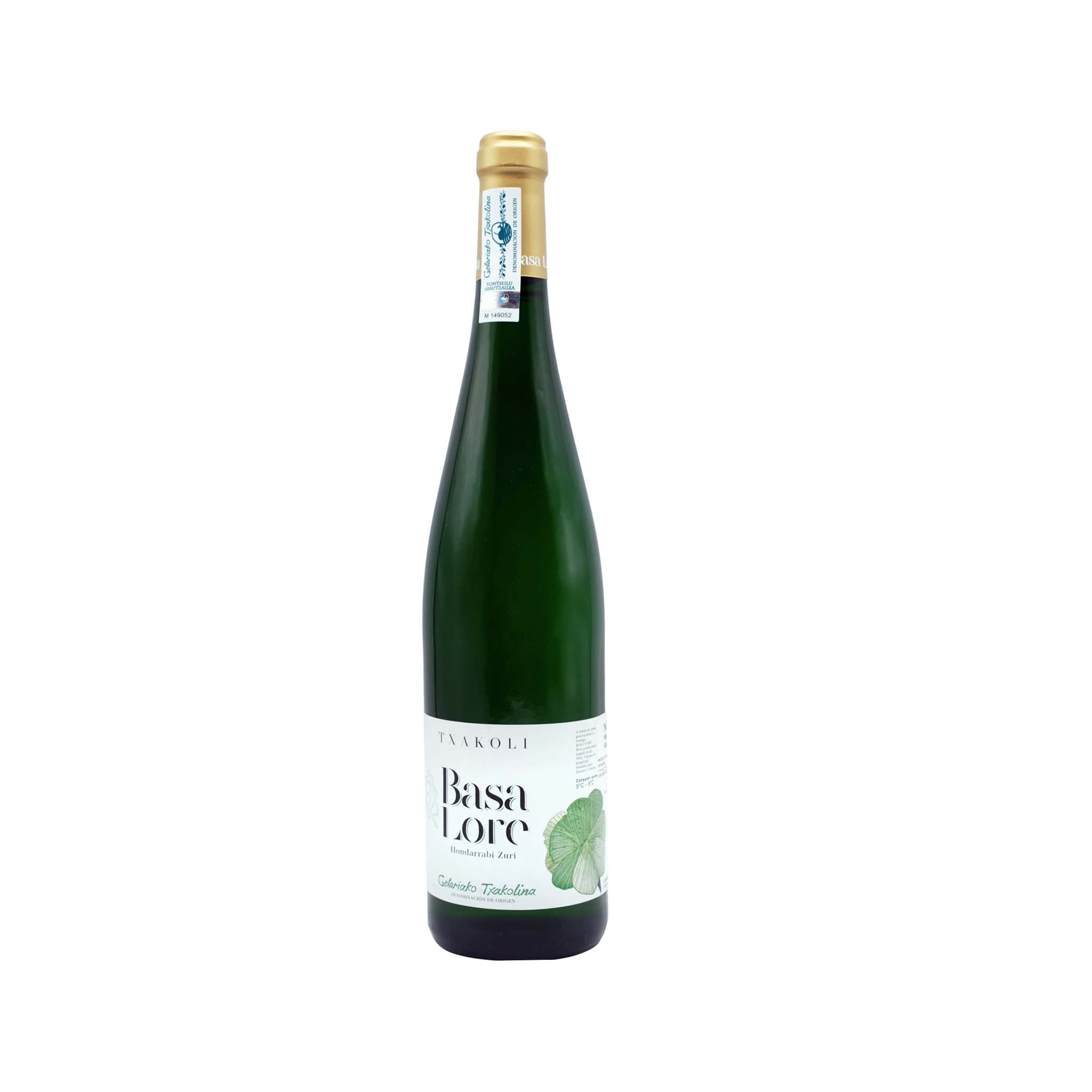 TXAKOLI BASA LORE HONDARRABI ZURI 2022 750ml – monsieur marcel