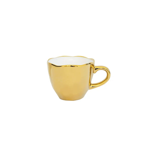 URBAN NATURE CULTURE GOOD MORNING ESPRESSO CUP - GOLD