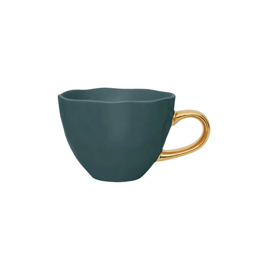 URBAN NATURE CULTURE MORNING COFFEE CUP - BLUE GREEN