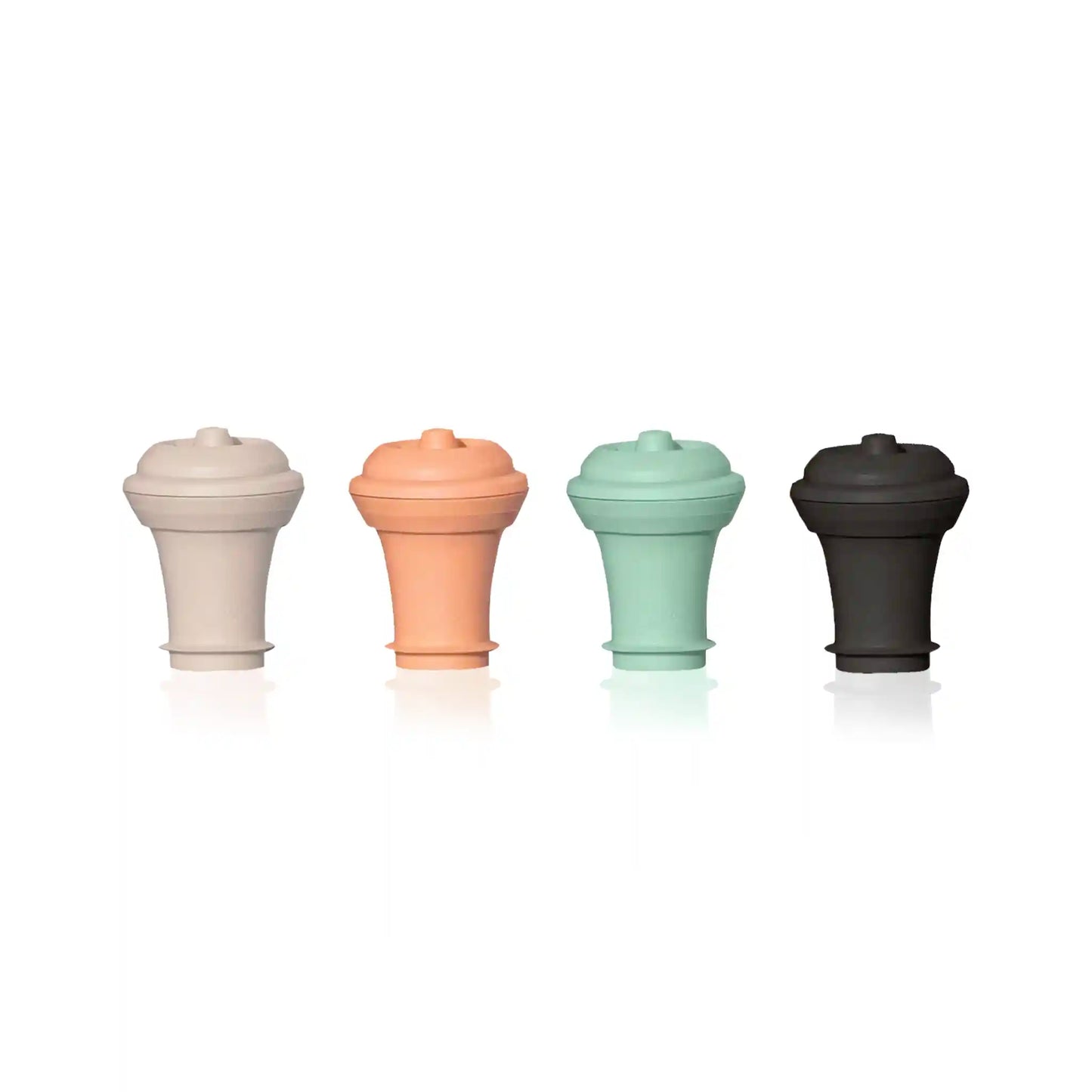 VACU VIN LOOP WINE STOPPERS SET OF 4