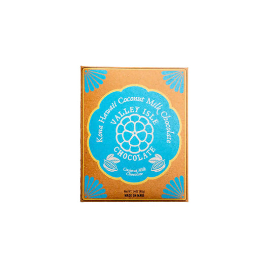 VALLEY ISLE KONA COCONUT MILK CHOCOLATE 40g