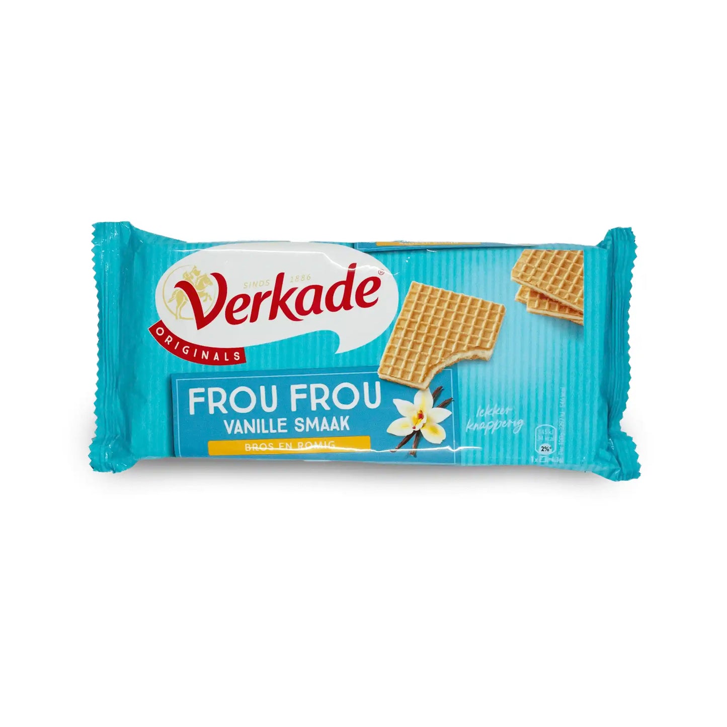 VERKADE FROU FROU VANILLA CREAM WAFERS 5.2oz